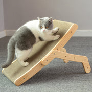 "Multi-Functional Wood Cat Scratch Board: Durable and versatile cat scratcher for happy and healthy felines."