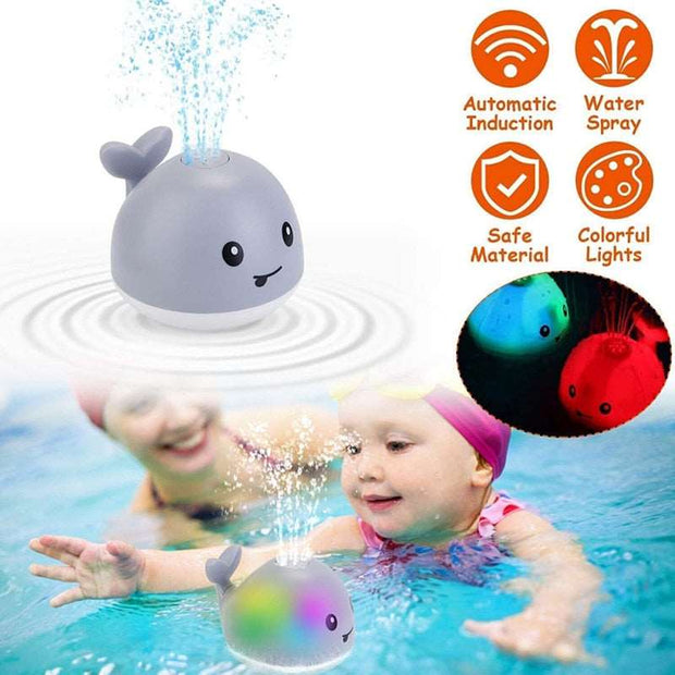 "Bring excitement to playtime with our Automatic Sprinkler Toy! Watch as it sprays water, creating a refreshing and interactive experience for kids on sunny days."