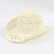 Fashion Hollowed Straw Hat - Sara closet