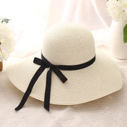 Floppy Straw Hat - Sara closet