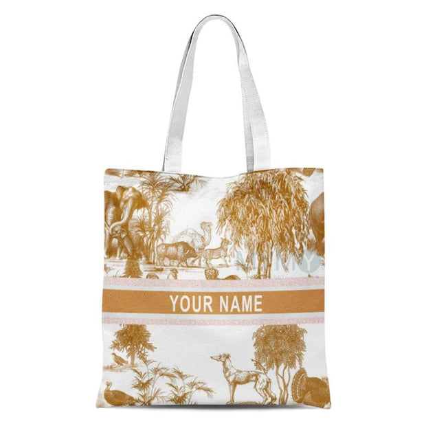 Personalized Name Luxury Tote Bag - Sara closet