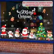 Winter / Christmas Window Decals Window Decorations - Christmas Christmas Window Stickers - Home & Garden Christmas Window Decals Christmas Wall & Window Stickers Christmas Stickers for Windows Christmas Shop Window Stickers for sale 3D Large Christmas Window Sticker