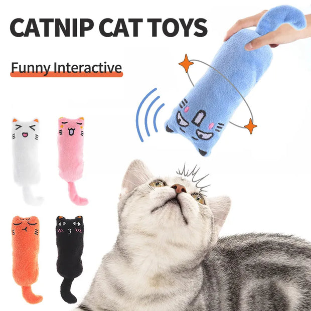 "Rustle Sound Catnip Toy: Captivate your cat's senses with this interactive toy featuring enticing rustling sounds and premium catnip."