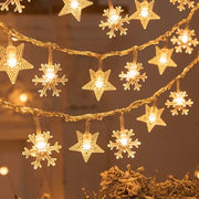 Snowflake LED String Light Christmas Decorations  9Ft Snowflake Christmas Garland with 50 Colorful LED  Snowflake LED Lighted Paper Garland  New LED Snowflake String Lights Snow Fairy  Snowflake Garland Fairy Lights  Christmas Decoration Snowflake Garland  Led Snow Crystal Chain Snowflakes Light Garland  Snowflake Garland  Snowflake LED Light Garland  Snowflake - Christmas Lights  Snowflake Decor  Garlands - Christmas Decorations  Christmas Lights & Candles  