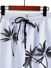 Men's Palm Tree Print Set - Sara closet