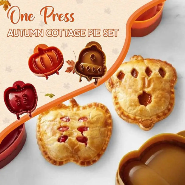 Pedashop Fall Hand Pie Molds Set of 3  3D Christmas Pie Mould  Dough Press Mold Tool with Apples Pumpkins and Acorn Shape  Mini Pumpking Pie Decoration Wraper  Dough Stamp Cutter  Mini Pumpking Pie Decoration  Wraper Dough Stamp Cutter  Fall Hand Pie Molds Set of 3  Christmas Cookie Moulds  Christmas Theme Cute Pocket Pie Mold  Dough Presser Pocket Pie Molds for Christmas