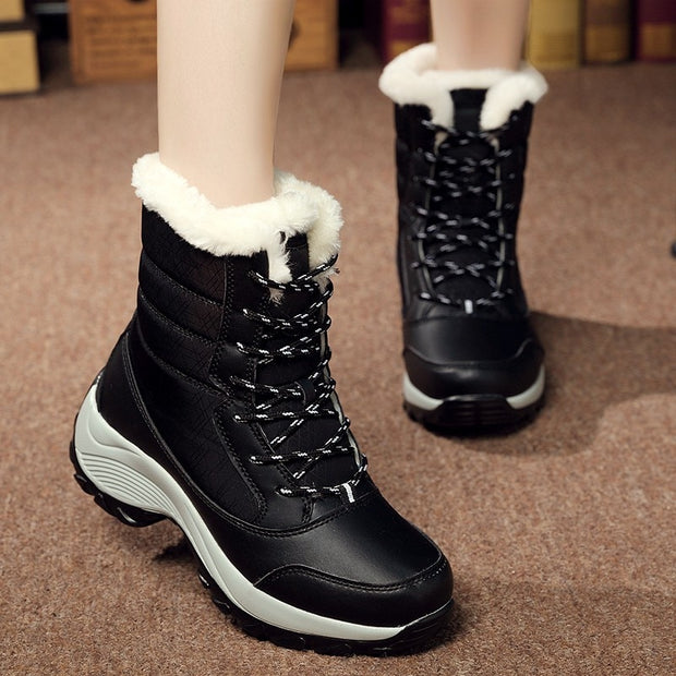 Women's Warm Ankle Boots - Sara closet