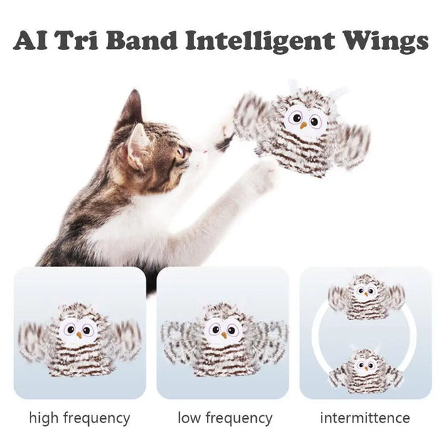 Smart Owl Cat Toy - Sara closet