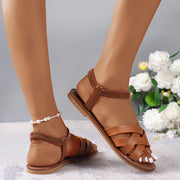 Stylish Roman Strap Sandals: Summer Chic - Elegant and Trendy Footwear for Sunny Days