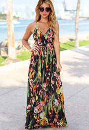 Capture the essence of summer with our tropical floral maxi sundress. Featuring exotic floral patterns, this vibrant dress is perfect for sunny days and beach vacations. Shop now and embrace tropical style!
