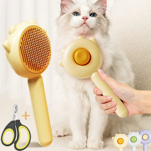 "Experience the enchantment of our magic massage pet grooming kit, offering soothing relaxation and a pampering experience for your furry friend."