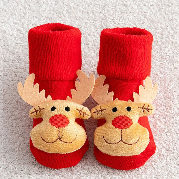 Christmas Non-Slip Kids Socks - Sara closet