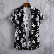 Men's Hawaiian Beach Shirt - Tropical-Inspired Design for Casual Summer Style.