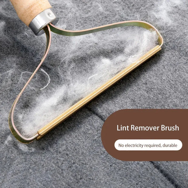 "Pet Hair Remover Brush: Effortlessly remove pet hair from furniture and clothing for a clean, fur-free environment."