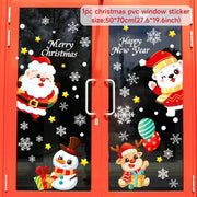 Winter / Christmas Window Decals Window Decorations - Christmas Christmas Window Stickers - Home & Garden Christmas Window Decals Christmas Wall & Window Stickers Christmas Stickers for Windows Christmas Shop Window Stickers for sale 3D Large Christmas Window Sticker