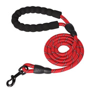 Reflective Strong Dog Leash, a reliable and highly visible leash designed to ensure safety during dog walks, especially in low light conditions. It features reflective strips for enhanced visibility and is crafted for durability, providing peace of mind for pet owners.