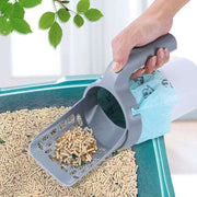 "Cat Litter Shovel Scoop Filter: Keep your litter box clean with this efficient scoop featuring an integrated filter for odor control."