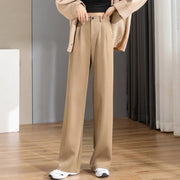 Office Wear Straight Pants - Sara closet