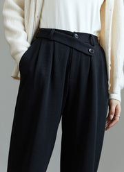 Wide Leg Casual Pants - Sara closet