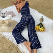 Elegance Floral Jumpsuit - Stylish and Feminine One-Piece with Floral Prints for Effortless Charm