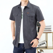 Men Military Casual Shirts - Tactical-Inspired Tops for Urban Style.