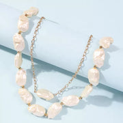 Irregular Pearl Necklace - Sara closet