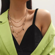 Fashion Triple Necklace - Sara closet