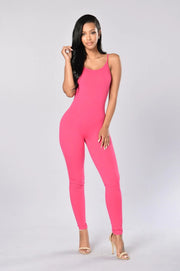 Sportswear Slim Jumpsuit - Streamlined and Functional Activewear for Performance
