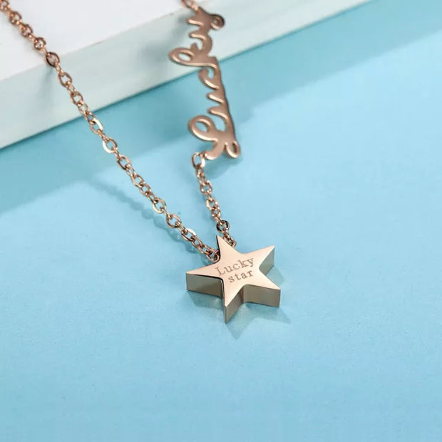 Lucky Star Necklace - Sara closet