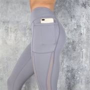 High Waist Pocket Workout Leggings - Sara closet