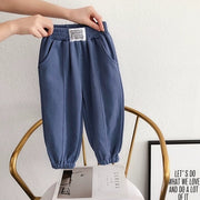 Loose Printed Trousers For Boys - Sara closet
