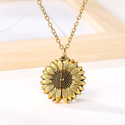 Sunflower Necklace - Sara closet