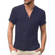 Men's Casual Short-Sleeve T-shirt - Comfortable and Versatile Tee for Everyday Wear.