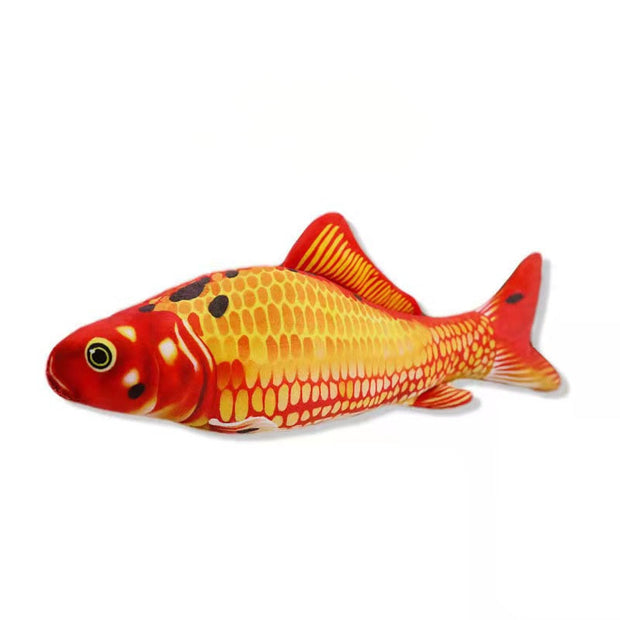 "Entertainment Fish Toy For Pet: Keep your feline friend entertained with this lifelike fish toy, designed to engage their natural hunting instincts."