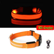 "Puppies LED Dog Collar: Ensure your furry friend's safety and visibility with this stylish and practical LED collar for nighttime walks."