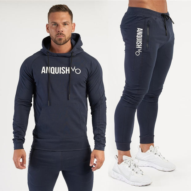 A versatile casual fitness sports suit, perfect for workouts or everyday wear. This comfortable and stylish suit includes matching top and bottoms, ideal for staying active in style.
