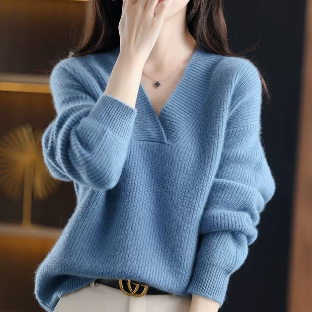 Woman Winter Casual Pullover - Sara closet