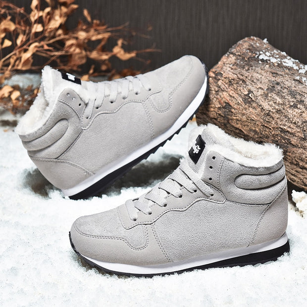 Men Warm Snow Boots - Insulated and Stylish Footwear for Cold Weather Adventures