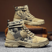 Men Camouflage Boots - Durable and Stylish Footwear for Outdoor Exploration