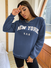 Women Letter Print Sweatshirts - Sara closet