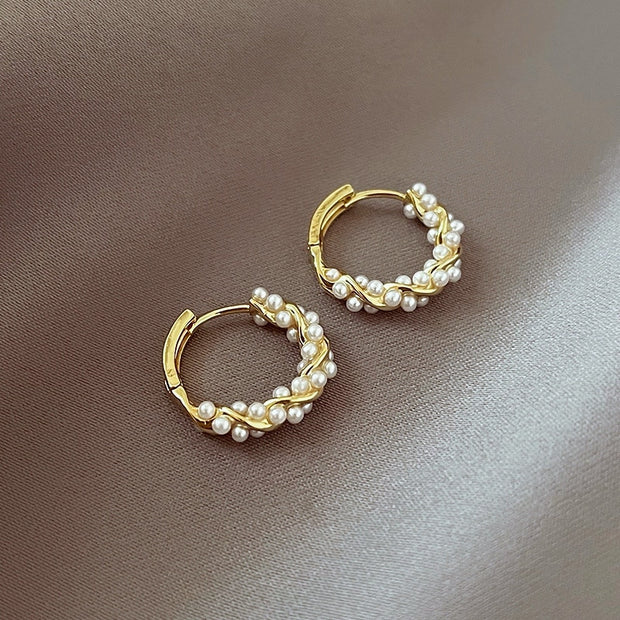 Vintage Hoop Earrings - Timeless Accessories for Classic Style Statements.