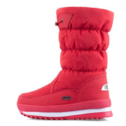 Mid Calf Snow Velvet Boots - Sara closet