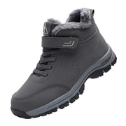 Men's Plush Snow Boots - Cozy and Stylish Footwear for Winter Adventures