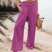 Casual Wide Leg Pants - Comfortable and Stylish Bottoms for Effortless Everyday Wear. Elevate Your Look with Relaxed Fit and Versatile Design.