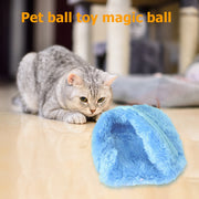 "Magic Rolling Ball Toy: Stimulating play for your pet, encouraging exercise and entertainment with its captivating and unpredictable movements."