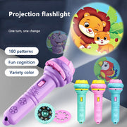 "Explore the wonders of light with our projector torch lamp toy! Transform any room into a magical world with vibrant images and endless fun!"