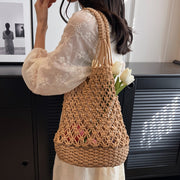 Luxury Straw Bag - Sara closet