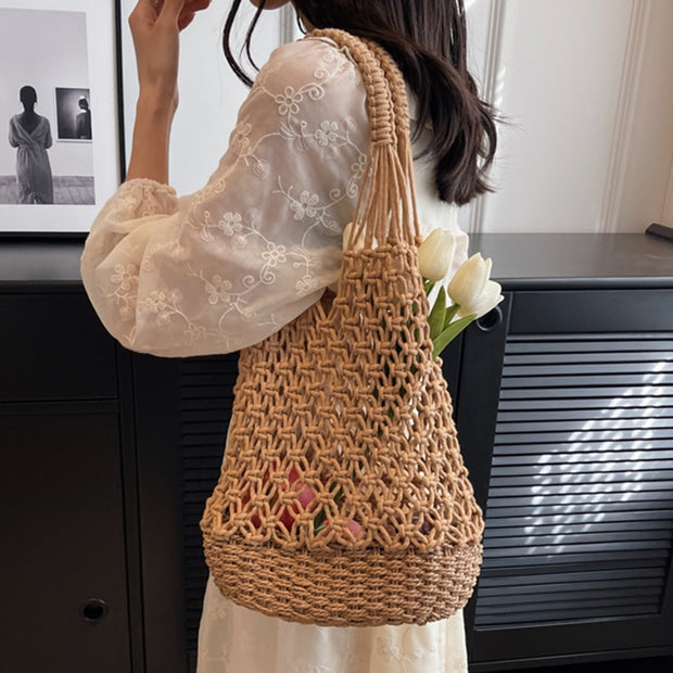 Luxury Straw Bag - Sara closet