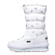 Stylish Mid-Calf Snow Velvet Boots for Women