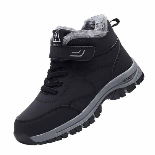 Men's Plush Snow Boots - Cozy and Stylish Footwear for Winter Adventures